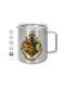 Koupakoupa Double Wall Metallic Mug with Silver Lid 300ml