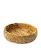 Wooden Serving Bowl Brown 28x8cm bl679