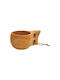 Ξύλινη Κούπα Από Ξύλο Rubberwood 15x6 Εκ,