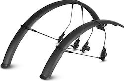 Cube Acid Φτερα Mudguard Set Gravel 28" 93434 Μαύρο