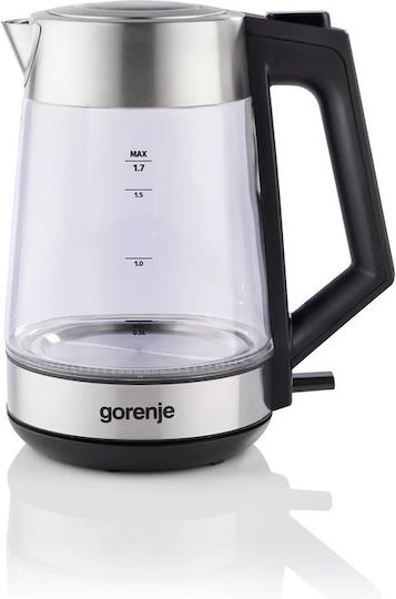 Gorenje Βραστήρας 1.7lt 2200W Ασημί