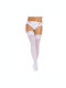 Women's High Socks White