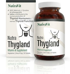 NutraVita Thyrogland Special Food Supplement 30 Tablets 30 Capsules