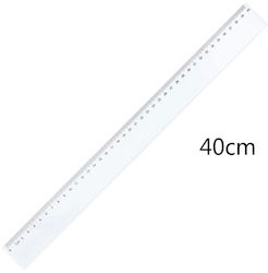 Flexibles Kunststoff Lineal 40 cm