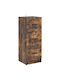 Wooden Storage Drawers with 3 Drawers L33xW34.5xH87cm