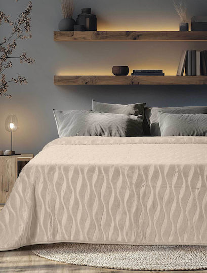 Madi Snuggle Κουβέρτα με Μανίκια 160x220εκ. Beige