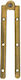 Koumpaso Mini Bar Besana 6727000 Natural Brass 13.8cm