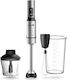 Lucznik Blender de Mână cu Tijă din Inox 1500W Negru