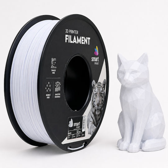 Hs-pla Filament 3d Printer Smart Print 1 Kg 1.75 Mm Fast Printing White
