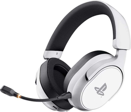 Trust GXT499W Wireless Over Ear Gaming Headset with 3.5mm Connection White for PS5