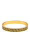 Awear Women's Gold Plated Steel Handcuff Bracelet