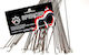 Saks Bicycle Spokes 36 Pcs Stainless Steel Silver