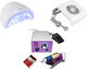 Manicure Device Kit Sunone Lamp Sina Drill Dust Vacuum