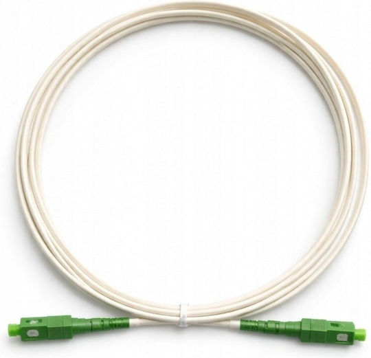 Tb Energy Cablu De Rețea Fibră Optică SC-SC 3m Alb