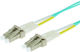 Act OM3 Optical Fiber Cable LC LC Duplex 50/125μm UPC 4m Light Blue Rl9604