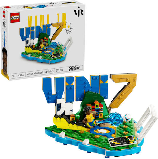 LEGO Editions Vini Jr Soccer Highlights for 10+ Years 510 Pieces