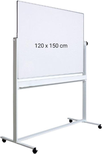 Optima Magnetic Dry Erase Board Hanging 120x150cm