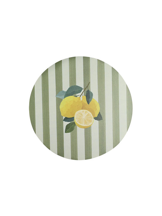 Estia Citrus Grove Tischsets Rund Gelb 38cm