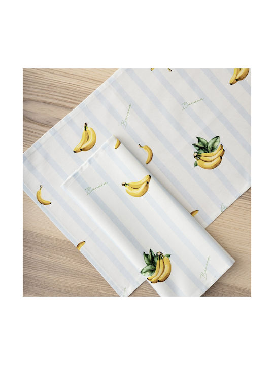 Nima Banana Σουπλά Υφασμάτινο Κίτρινο 50x35cm 2τμχ