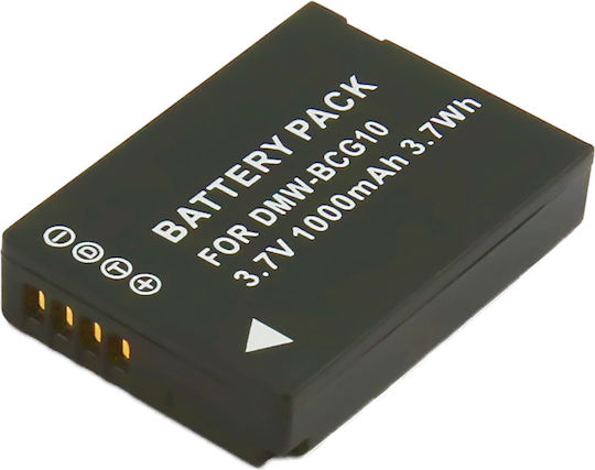 Avizar Battery Panasonic Camera Dmw-bcg10 Li-ion 3.7v 1000mah 3.7wh Black
