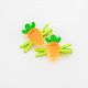 Tutti Frutti Hair Clip Set 2 Pieces Orange