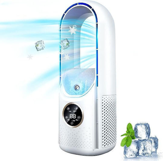 Hydro Misting Fan USB with Water and Lighting Bladeless 5W