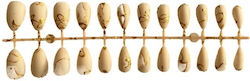 Set 24 Nude Gold Mandel Press-on Falsche Nagelspitzen