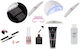 Kit Polygel Fsm 30 Gr Lampă Uv Led Sunone 48w