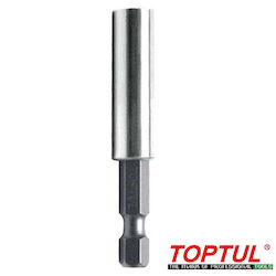 Toptul Adapter Für Steckdosen & Bits mit Antriebsgröße 1/4'' und Adapter Ausgang für Bit-Halter / 1/4''