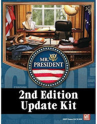 Επέκταση Παιχνιδιού Mr. President 2nd. Edition Update Kit για 1 Παίκτη 14+ Ετών GMT Games