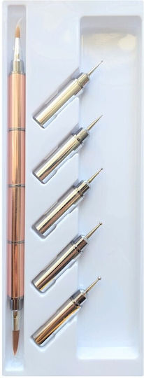 Σετ Πινέλων 2 Όψεων Puzzle 10 In 1 & Εργαλεία Dotting Tool