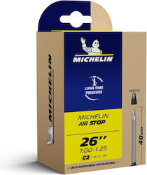 26x1.0-1.25 Michelin Air Stop 48mm Inner Tube