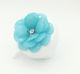 Saks Ceramic Bell Blue Rose D:55