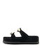 Γυναικεία Σανδάλια Flatforms Μαύρα