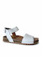 Leather Women's Anatomic White Sandals