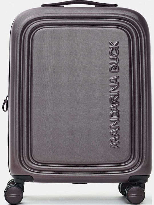 Mandarina Duck Valiză De Călătorie De Cabină Tough Choco Ice Cu 4 Roți Înălțime 55 Cm