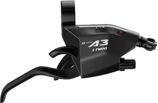 L-twoo A3 8-speed Black Cycling Gear Lever