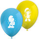 Latex Balloons Smurfs 8 Pieces