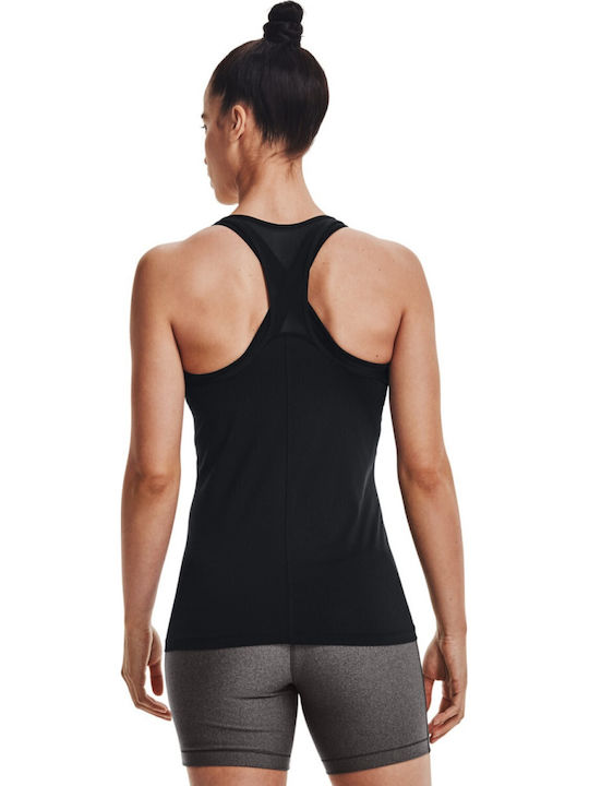 Under Armour Racer Damen Top Ärmelloses Schwarzes