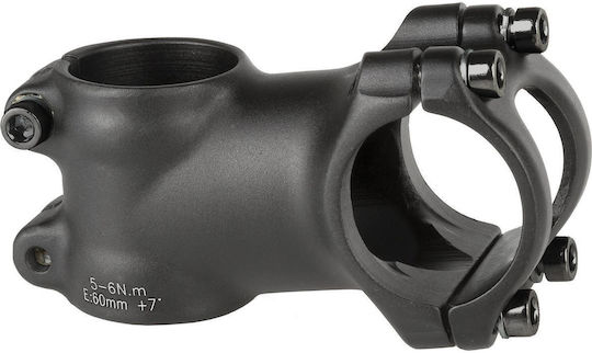 Saks Tija De Ghidon 60 Mm Ø31.8 Mm Negru Mat Mat