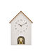 Karlsson Dog House Ρολόι Τοίχου Γκρι 26.5x11.5cm