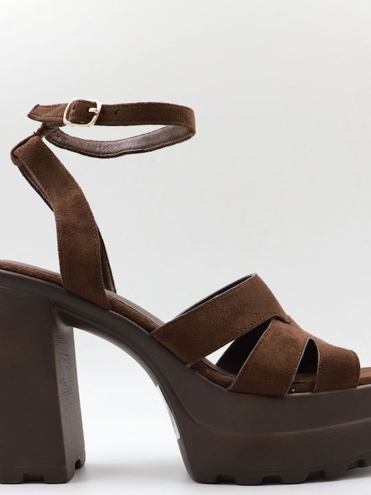Alta Moda Brown Sandals