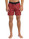 Half Jam Men's Swim Shorts Burgundy
