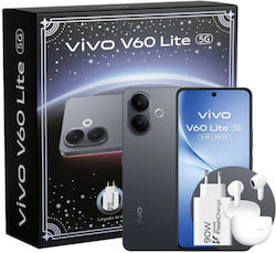 Vivo V60 Lite & Vivo Buds Air3 & Vivo 90W FlashCharge 5G Dual SIM (8/256GB) Μαύρο