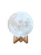 Techkidz Children's Nightlight Moon Trip Model White Blue
