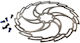 Fahrrad-Bremsscheibe 180 Mm Spencer Edelstahl