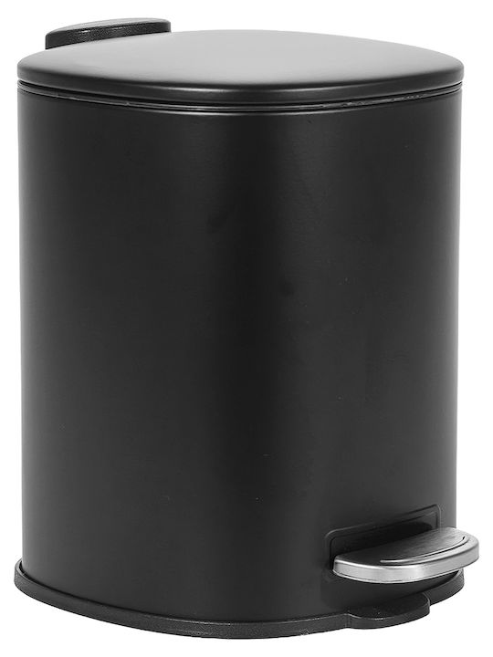 ArteLibre Inox Bathroom Bin 5l Black