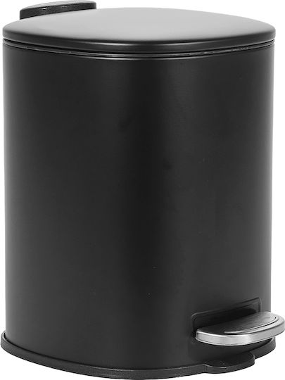 ArteLibre Inox Badezimmer Mülleimer 5lt Schwarzes