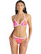 Bikini Τριγωνάκι B Cup Floral Φλου Φούξια