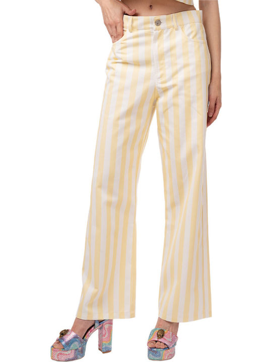 MY T Women's Fabric Trousers